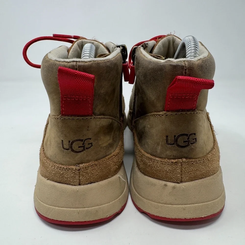 Ugg‎ Canoe III Weather Boots 1120972K Chestnut Red Laces Youth Size 5